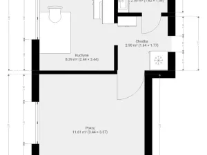 Pronájem bytu 1+1, Brno, Sibiřská, 28 m2