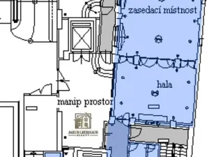 Pronájem kanceláře, Praha - Nové Město, Spálená, 146 m2