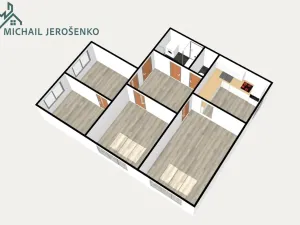 Pronájem bytu 4+1, Nučice, 96 m2