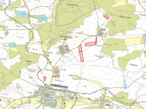 Prodej podílu pole, Poběžovice, 60318 m2