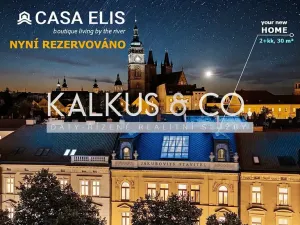 Pronájem bytu 2+kk, Hradec Králové, Eliščino nábřeží, 30 m2