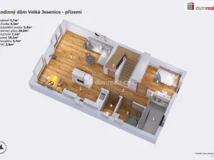 Prodej rodinného domu, Velká Jesenice, 160 m2