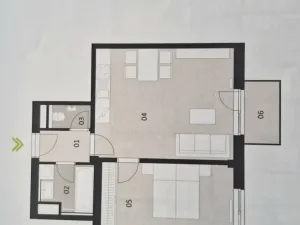 Pronájem bytu 2+kk, Ostrava, Hasičská, 50 m2