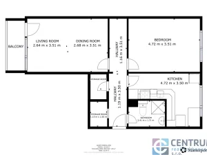 Prodej bytu 2+1, Liberec - Liberec XII-Staré Pavlovice, Jarní, 62 m2