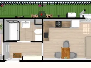 Pronájem bytu 2+kk, Kladno, Vašíčkova, 54 m2