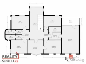 Pronájem rodinného domu, Průhonice, U Křížku, 447 m2