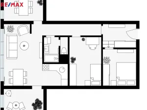 Prodej bytu 3+kk, Praha - Hostivař, Přeštická, 68 m2