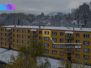 Pronájem bytu 2+kk, Třinec, Palackého, 53 m2