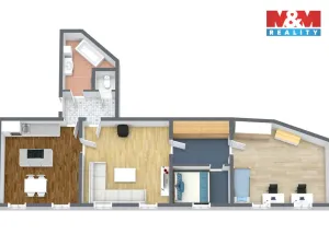 Prodej bytu 3+1, Aš, Sadová, 85 m2