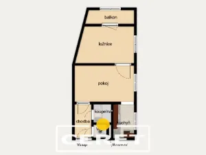 Prodej bytu 2+1, Žatec, Boženy Němcové, 48 m2