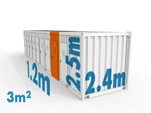 Pronájem skladu, Praha - Malešice, Průmyslová, 3 m2