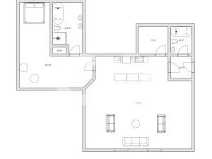 Pronájem bytu 2+kk, Písek, Alšovo nám., 146 m2