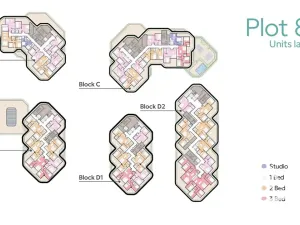 Prodej bytu 1+kk, Larnaka, Kypr, 46 m2