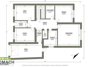 Prodej rodinného domu, Ostrožská Nová Ves, V uličce, 244 m2
