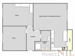 Prodej bytu 3+1, Plzeň, Waltrova, 79 m2