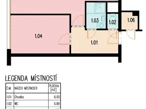 Prodej bytu 2+kk, Praha - Kamýk, Smotlachova, 44 m2