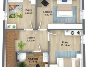 Prodej rodinného domu, Milovice - Mladá, 96 m2