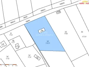 Prodej pozemku, Praha - Lipence, 1285 m2