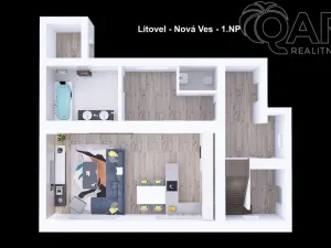 Prodej rodinného domu, Litovel - Nová Ves, 125 m2