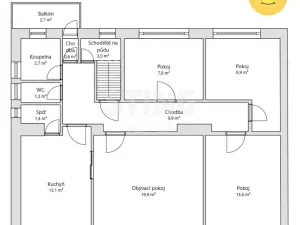 Prodej vícegeneračního domu, Uherské Hradiště - Jarošov, 140 m2
