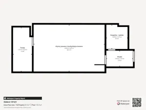 Pronájem bytu 1+kk, Praha - Braník, Skálové, 44 m2