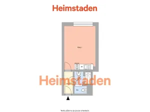 Pronájem bytu 1+kk, Stonava, Hořany, 21 m2