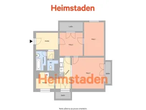 Pronájem bytu 3+kk, Ostrava - Moravská Ostrava, Bachmačská, 71 m2