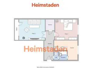 Pronájem bytu 2+1, Frýdek-Místek - Místek, Anenská, 61 m2