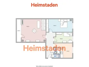 Pronájem bytu 3+1, Frýdek-Místek - Frýdek, Lipová, 72 m2