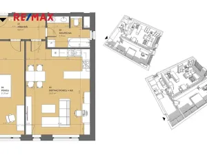 Prodej bytu 2+kk, České Budějovice, České Vrbné, 77 m2