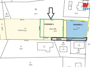 Prodej pozemku pro bydlení, Borovany - Trocnov, 834 m2