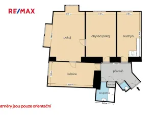 Prodej bytu 3+1, Praha - Smíchov, Svornosti, 99 m2