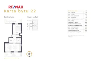 Pronájem bytu 2+kk, Praha - Vinohrady, Slezská, 43 m2