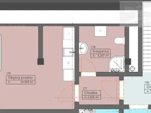 Prodej bytu 1+kk, České Budějovice, Rudolfovská tř., 41 m2