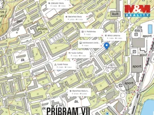 Pronájem bytu 1+1, Příbram - Příbram VII, třída Osvobození, 43 m2