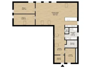 Pronájem bytu 4+kk, Srbsko, Nad Kapličkou, 180 m2