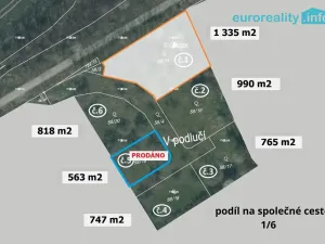 Prodej pozemku pro bydlení, Plzeň - Božkov, 1335 m2