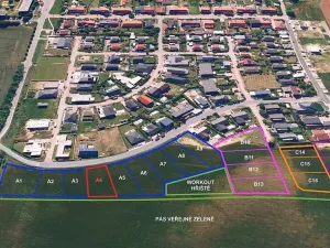 Prodej pozemku pro bydlení, Hrušovany u Brna, Pod Střediskem, 820 m2