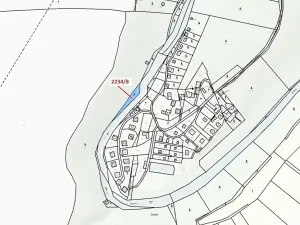 Dražba pozemku, Římov, 682 m2