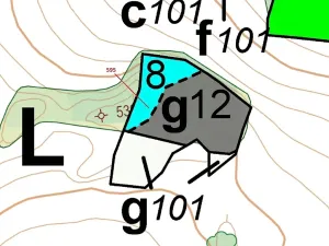 Dražba lesa, Manětín, 4801 m2