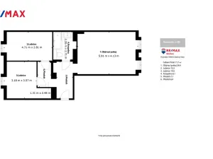 Prodej bytu 3+kk, Karlovy Vary, Moskevská, 72 m2