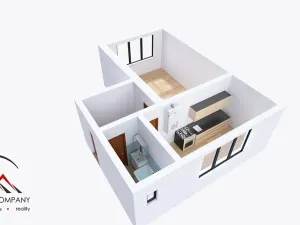 Pronájem bytu 1+1, Ostrava, Newtonova, 41 m2