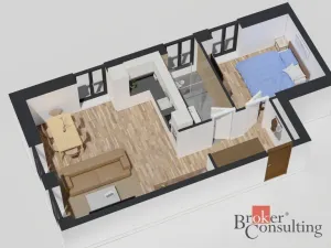 Prodej bytu 2+kk, Ostrava - Michálkovice, Československé armády, 47 m2