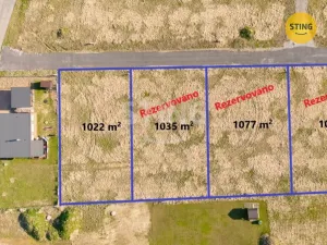 Prodej pozemku pro bydlení, Horní Domaslavice, 1022 m2