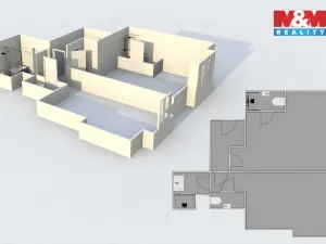 Prodej bytu 2+kk, Praha - Žižkov, Jana Želivského, 46 m2