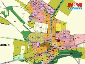 Prodej pozemku pro bydlení, Bechlín, 1185 m2