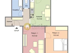 Pronájem bytu 2+1, Strakonice - Strakonice I, Bavorova, 60 m2