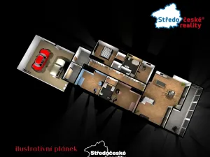 Pronájem rodinného domu, Divišov, Dalovská, 240 m2