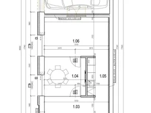 Pronájem kanceláře, Uherské Hradiště - Jarošov, Drahy, 56 m2