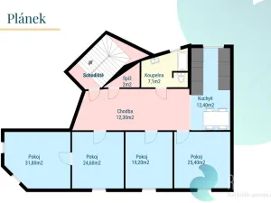 Prodej bytu 4+1, České Budějovice, Jírovcova, 135 m2